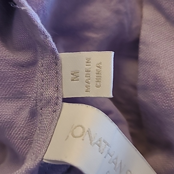 SIMKHAI Prudence Strappy Open Back Linen Elegant Lavender Maxi Dress M - Picture 5 of 6